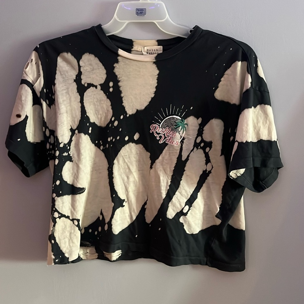 Bleached Crop Top